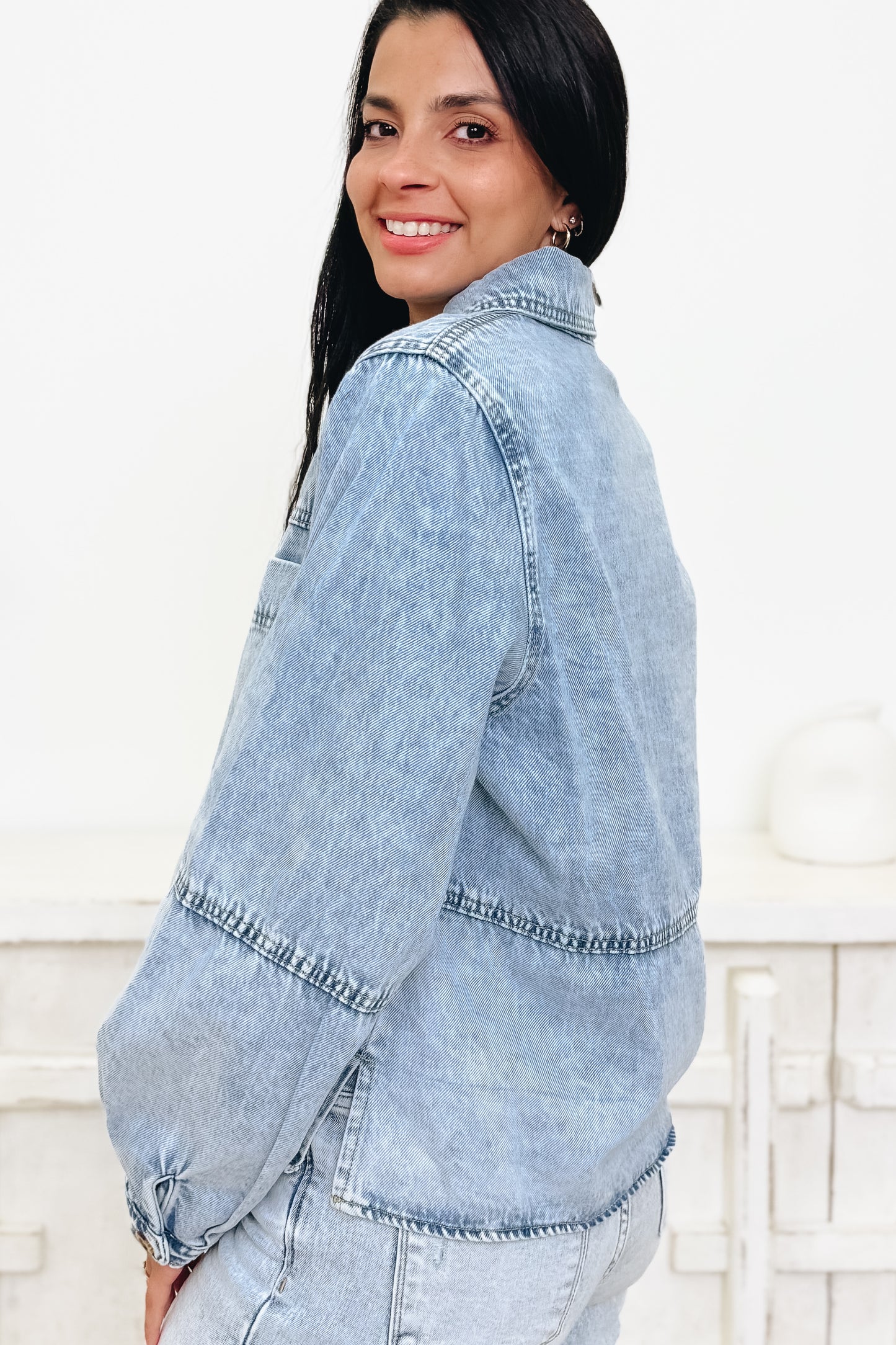 All In On It Denim Jacket