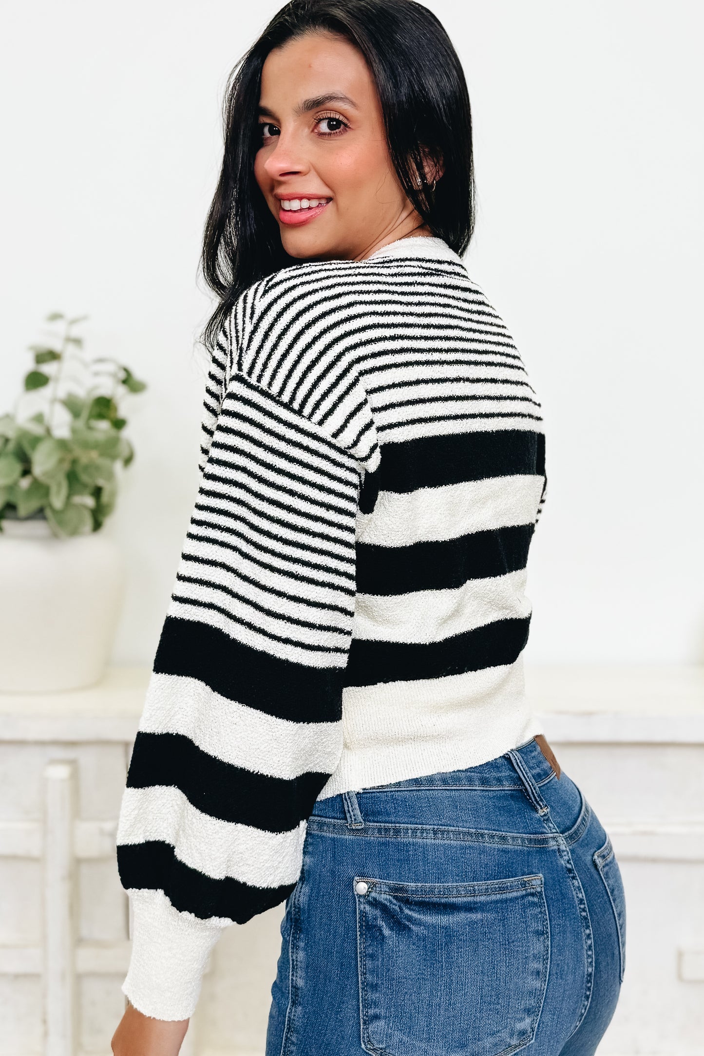 Get It While You Got It Striped Sweater