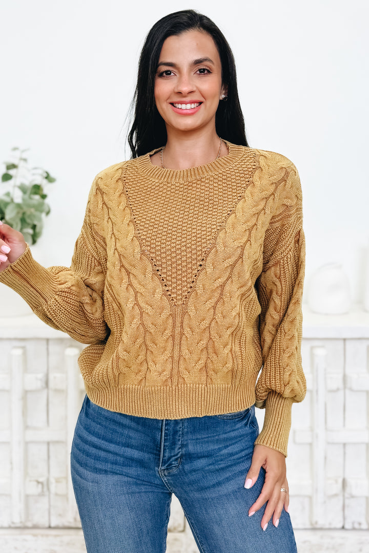Fall Burst Sweater Top - 2 Colors!