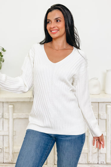 Love Notes Sweater Top - 3 Colors!
