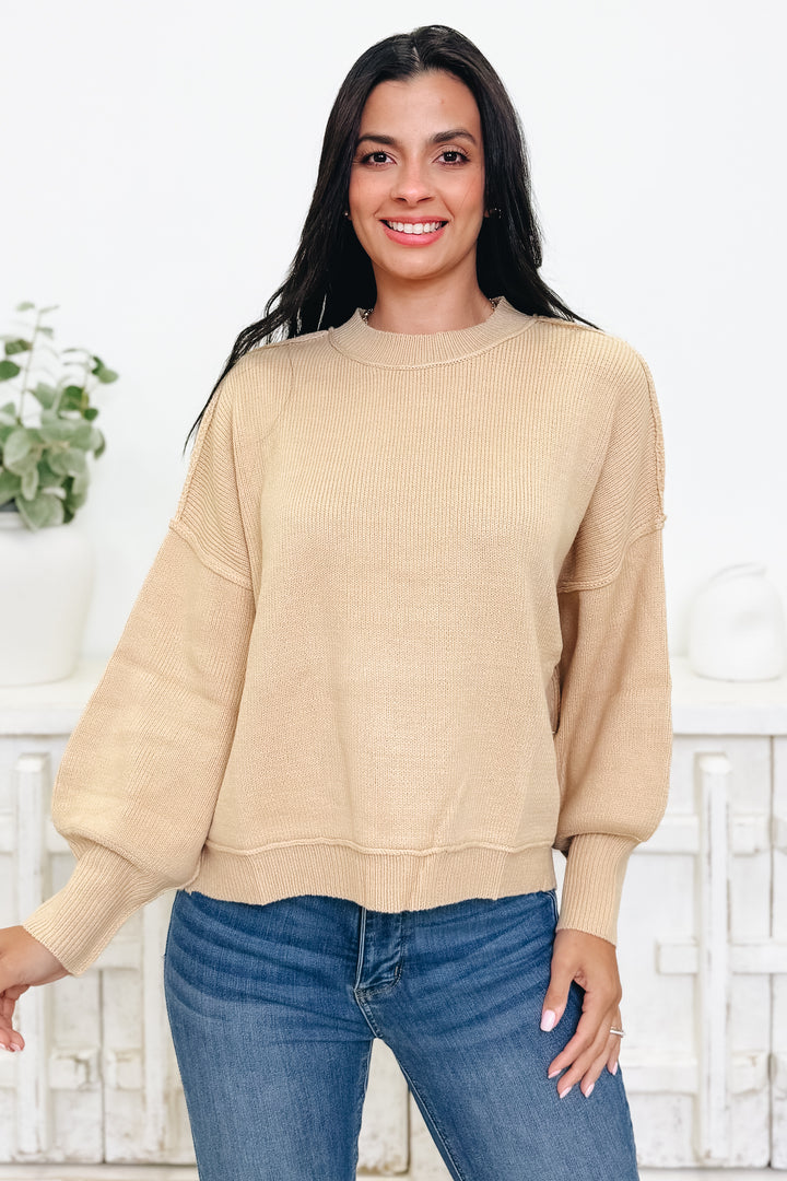 The Comfort Connection Sweater Top - 5 Colors!