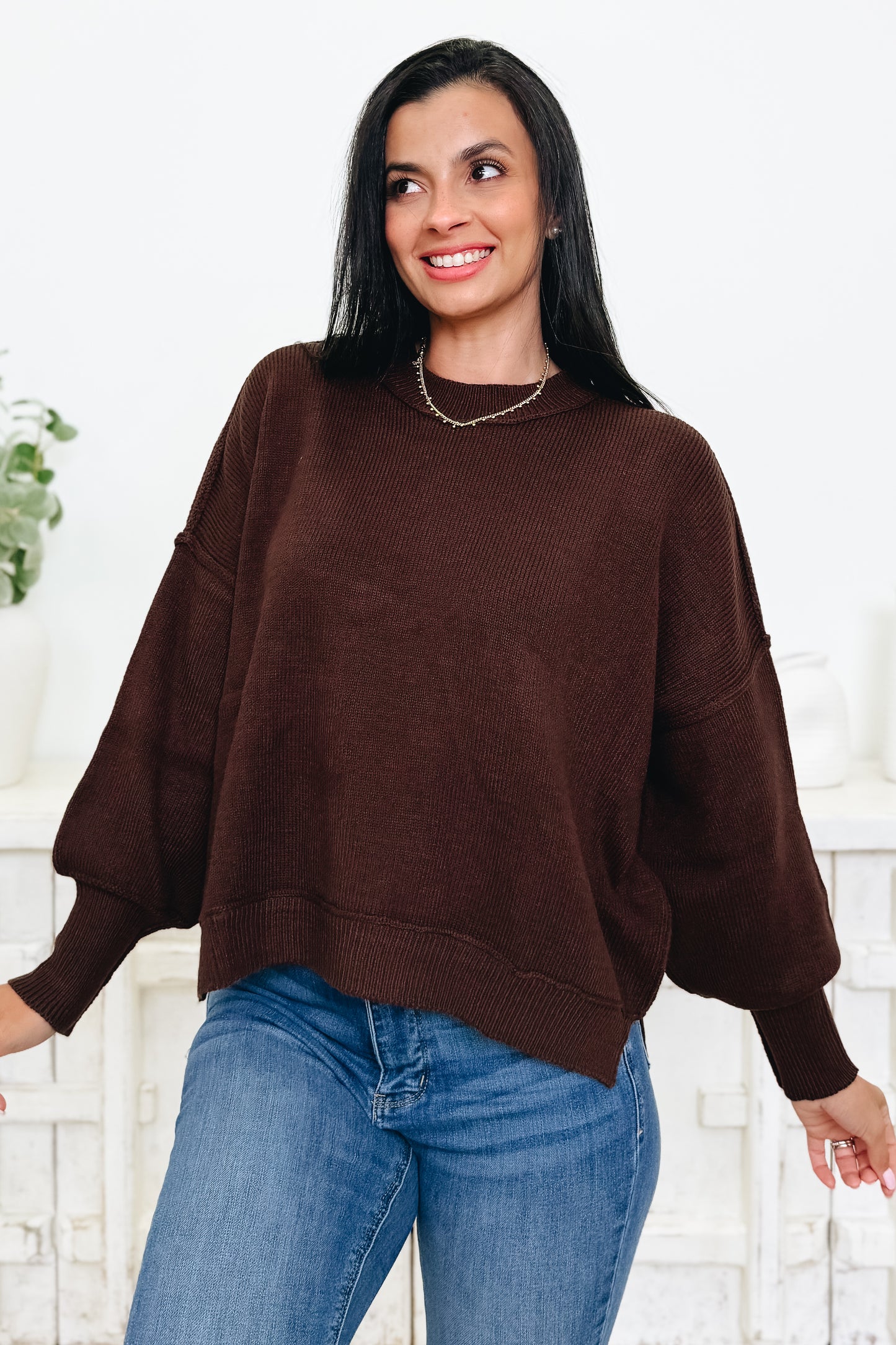 The Comfort Connection Sweater Top - 5 Colors!