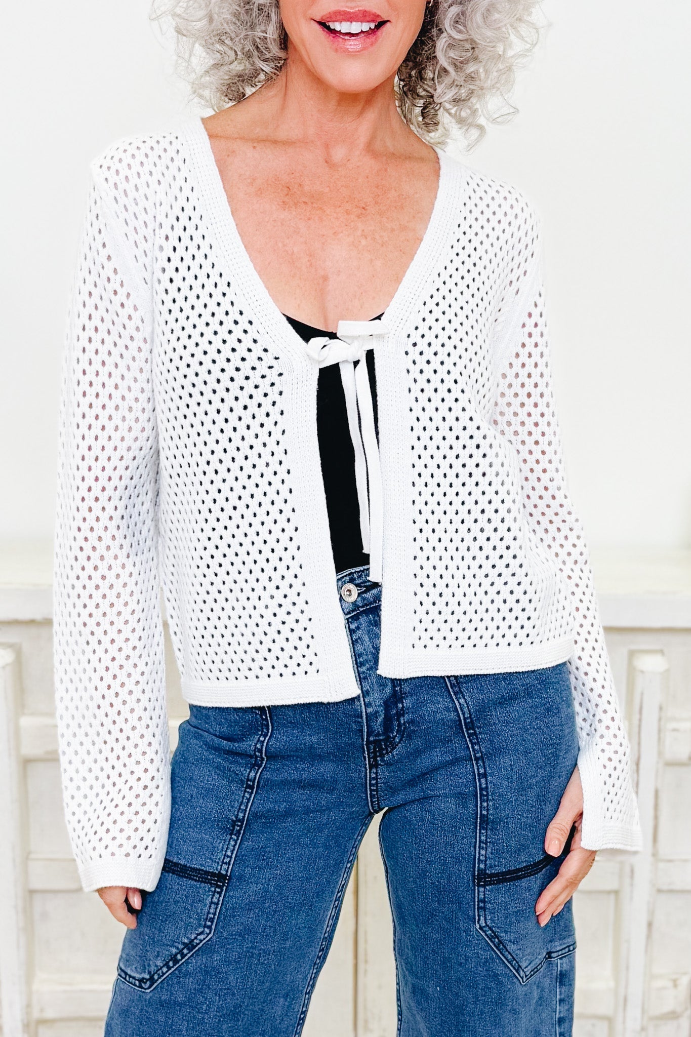 What A Time Crochet Sweater Cardigan - 3 Colors!