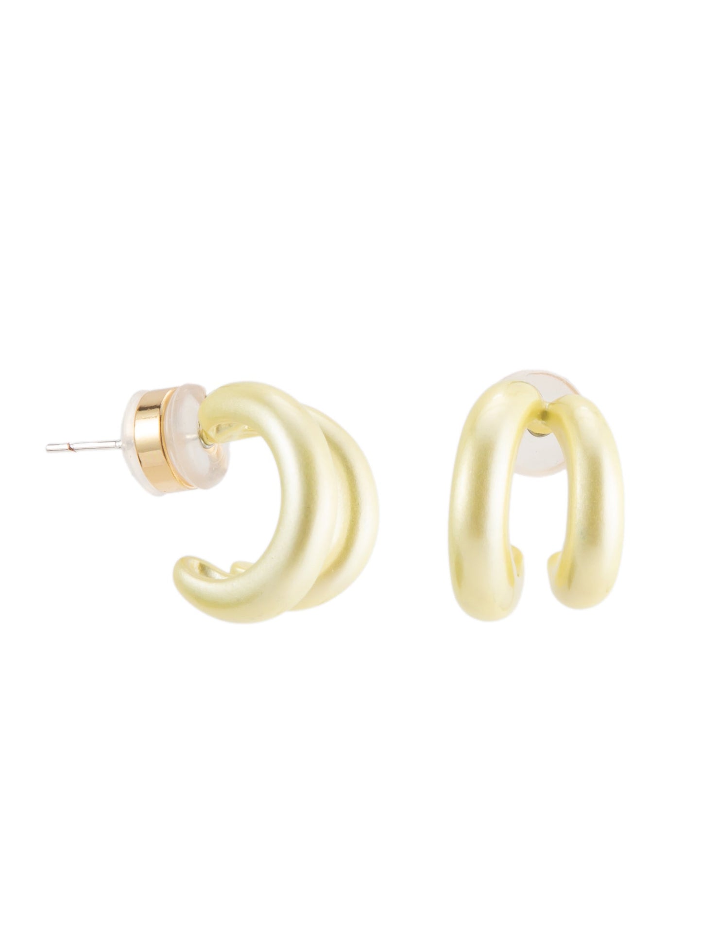 Groovy Earrings - Buttercream