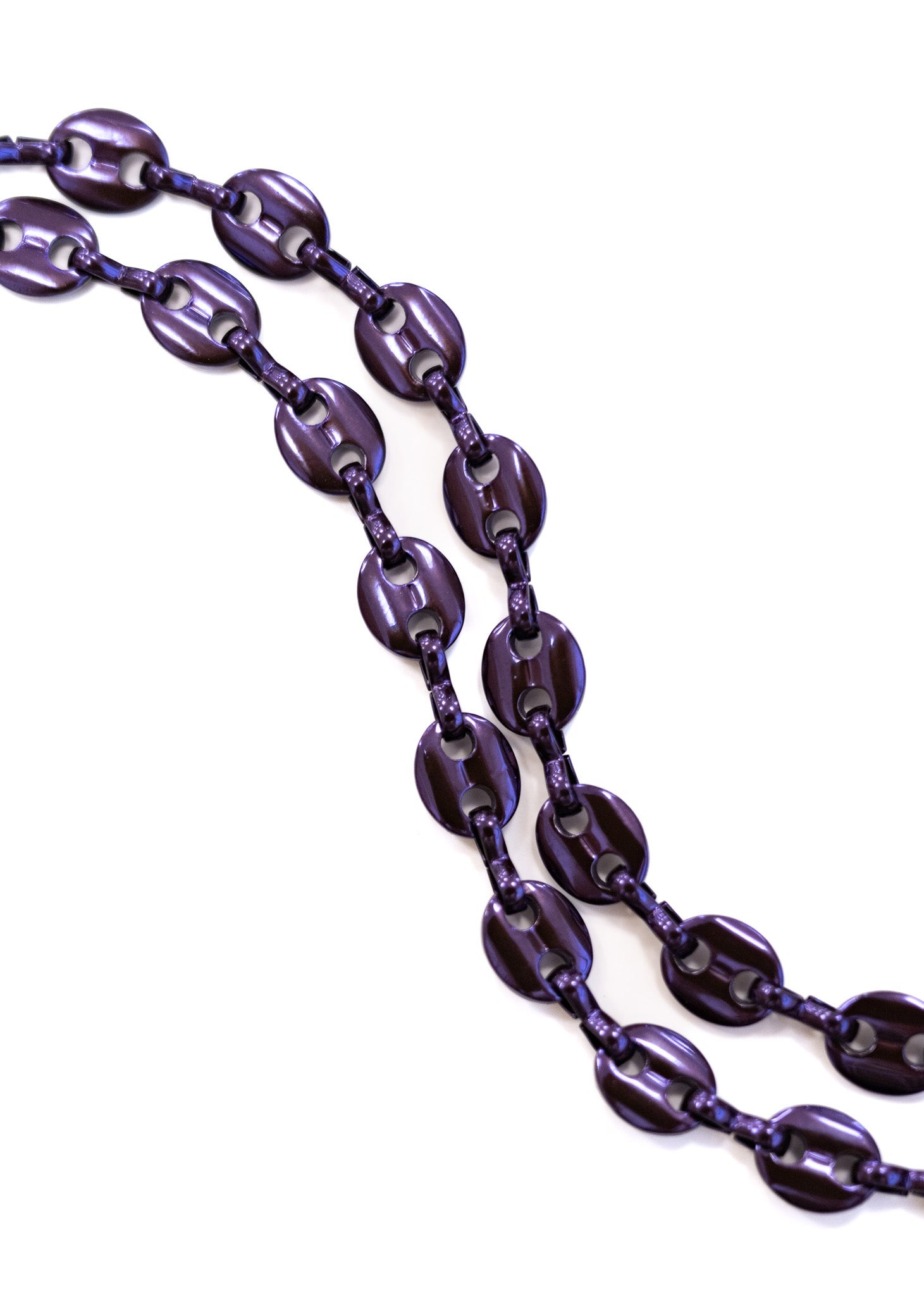 Midi Alaia Necklace - Liquid Metallic Royal Crown