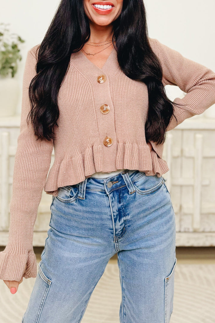 Bringing The Shine Sweater Top - 2 Colors!