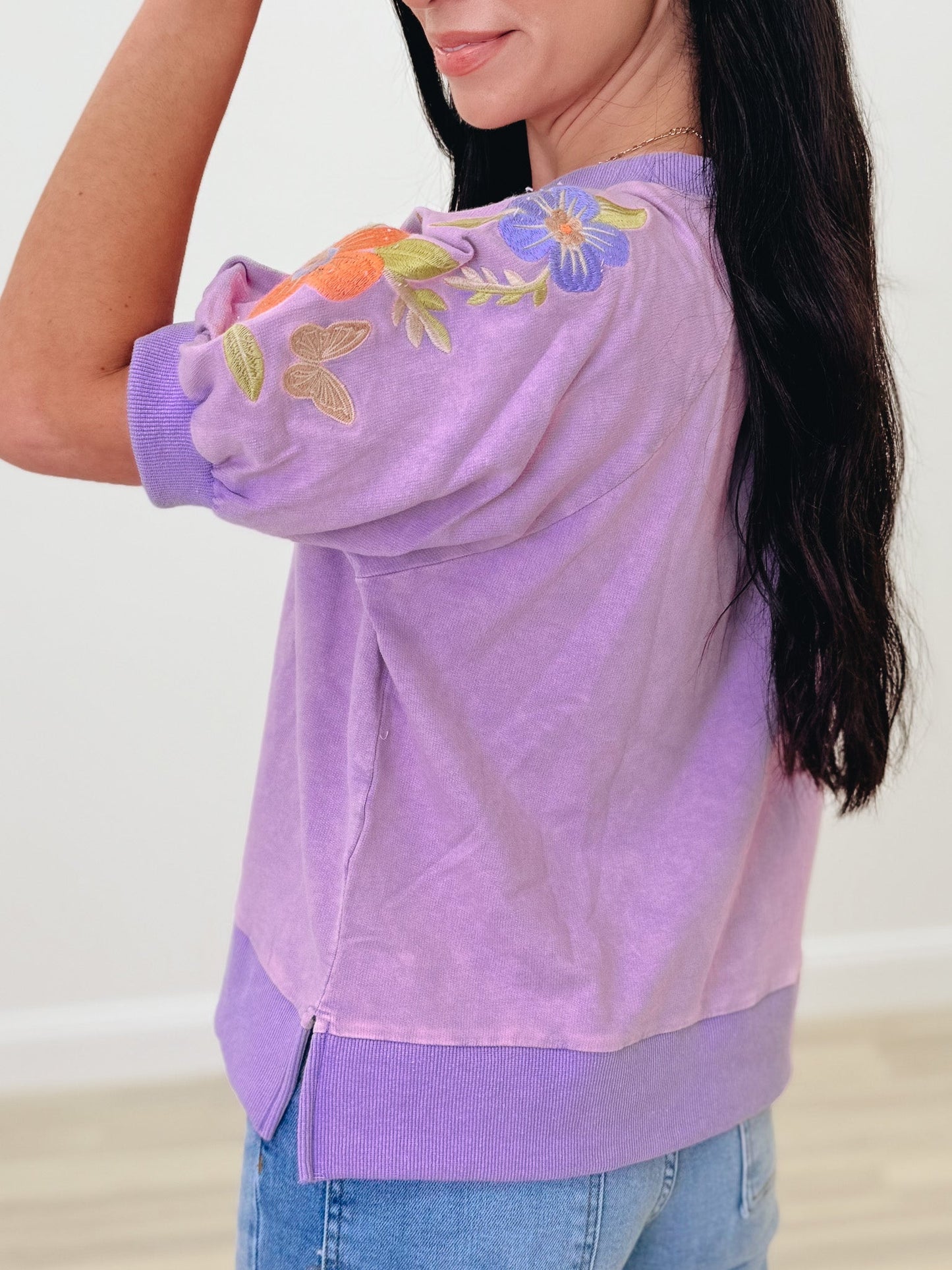 Extraordinary Embroidery Top - 3 Colors!