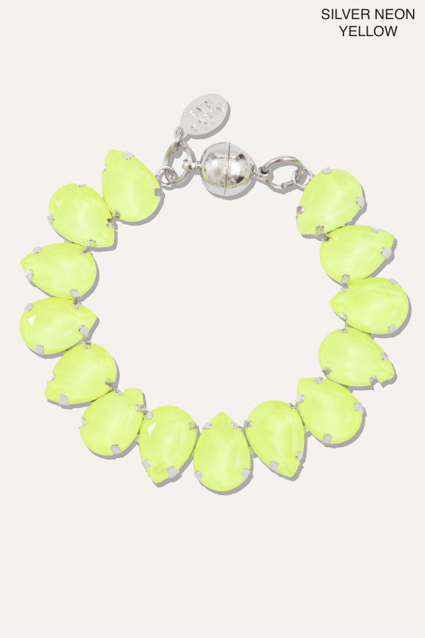"BABE" Neon Crystal Bracelet - Multiple Colors!