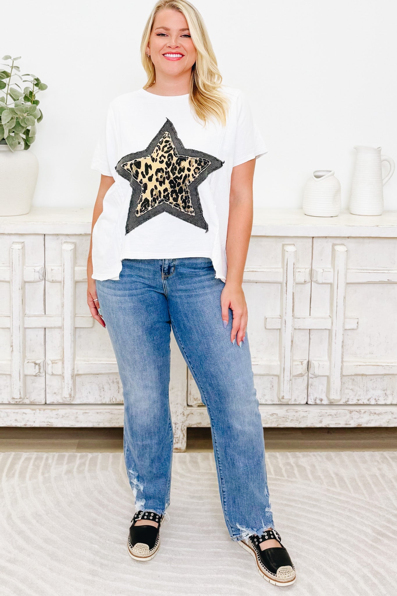 Judy Blue Lauren High Rise Straight Jeans
