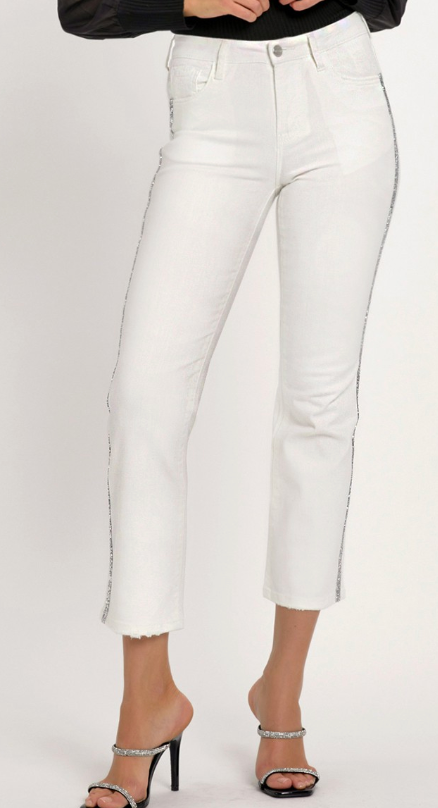 Array Dream Baby By Risen - Mid Rise Slim Straight Jeans