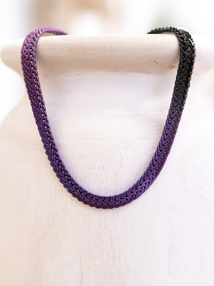 Casino Royale Necklace - Liquid Metallic Ombre Halloween