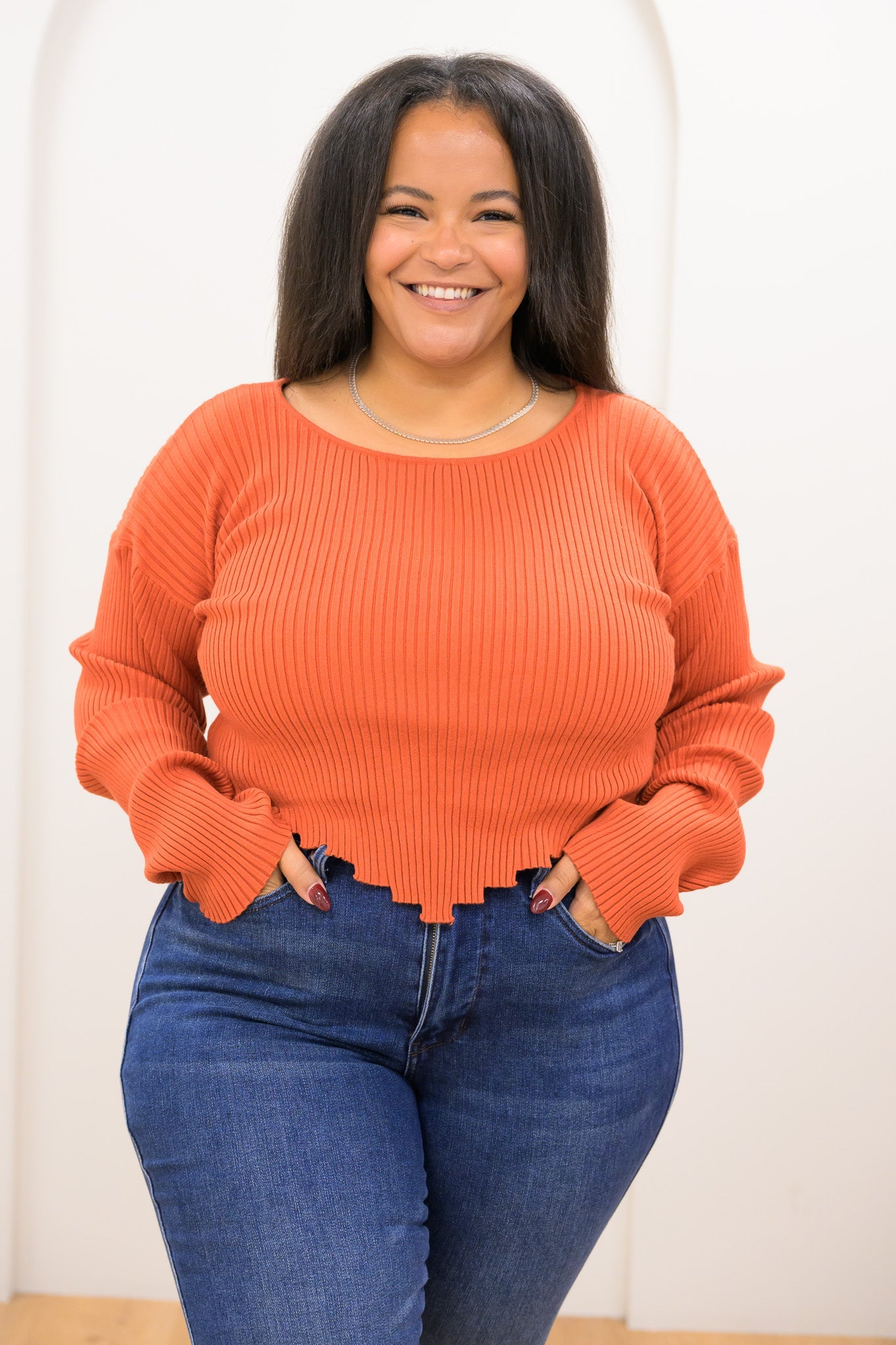 Leaps Of Faith Crop Sweater Top - 9 Colors!