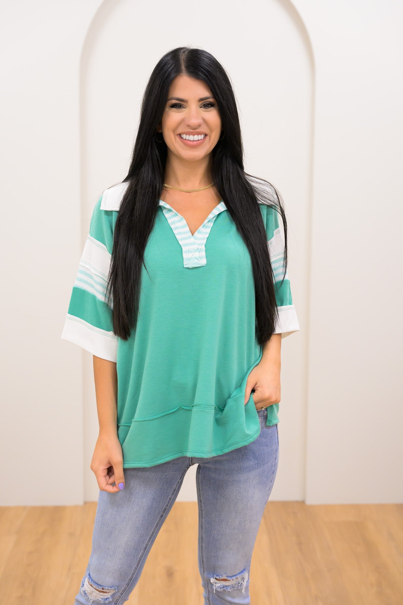 Sporty Spice Top - 4 Colors!