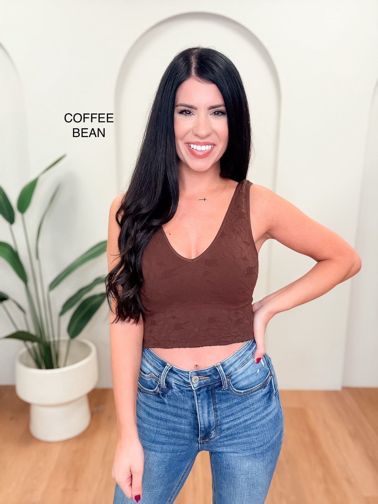 Lace With Grace Tank - 21 Colors!