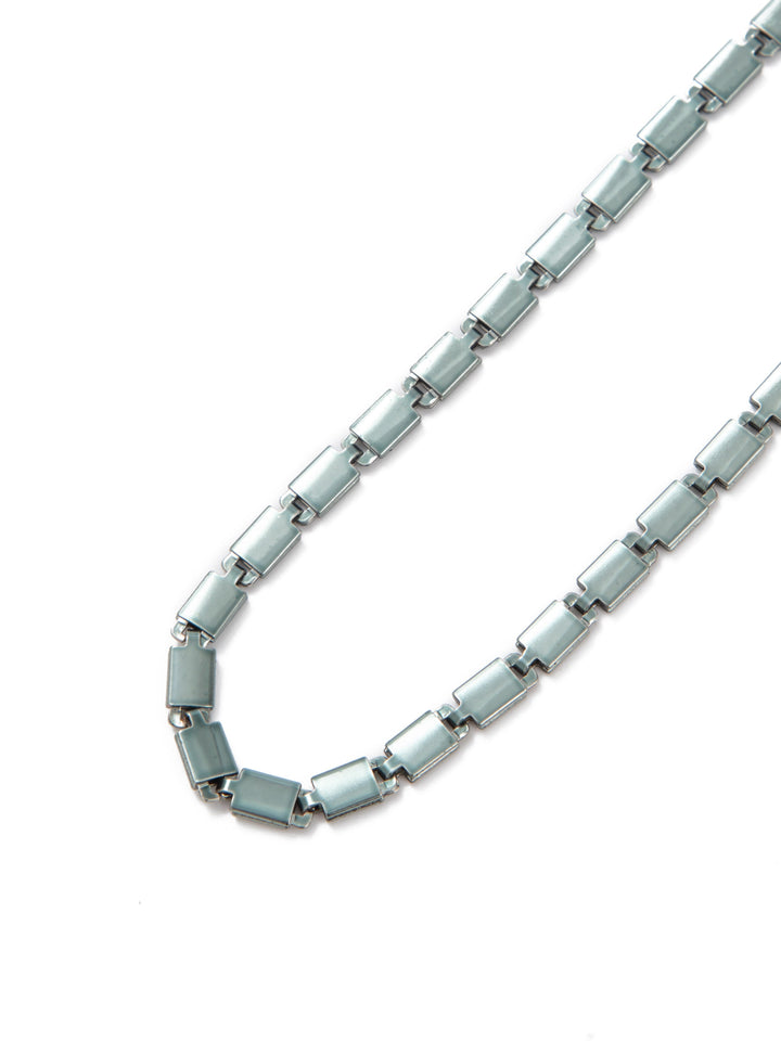 Across The Line Necklace - Liquid Metallic Willow
