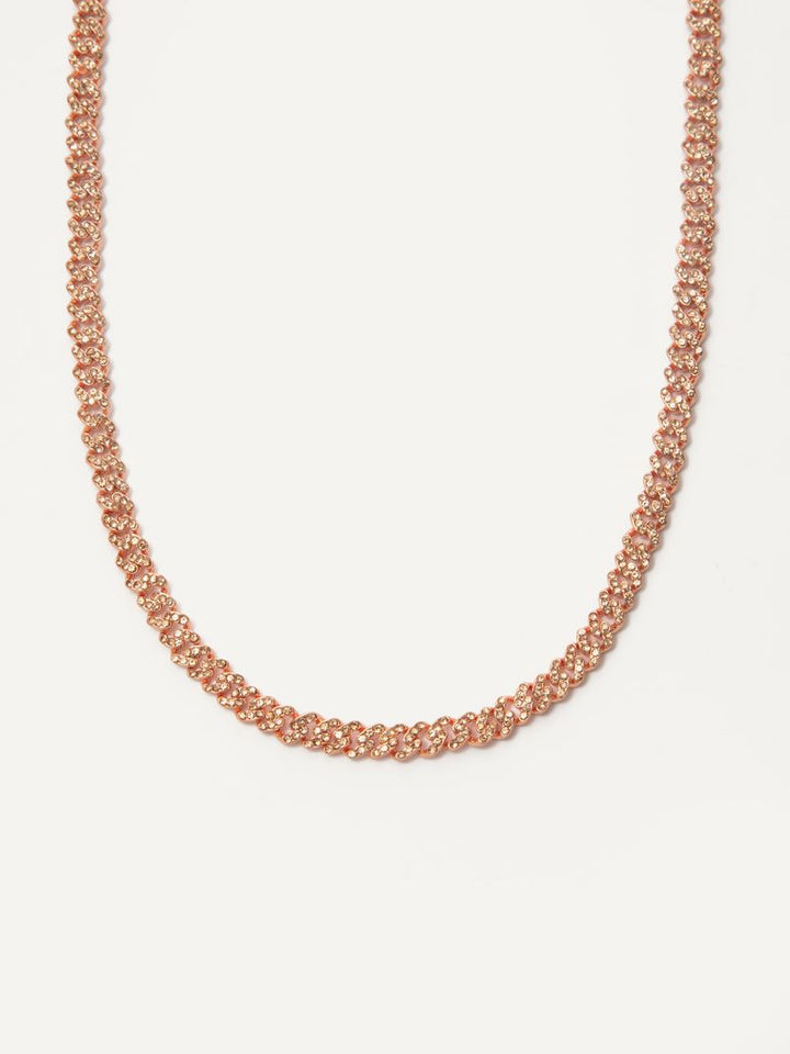 Tiana Necklace - Metallic Pumpkin Spice