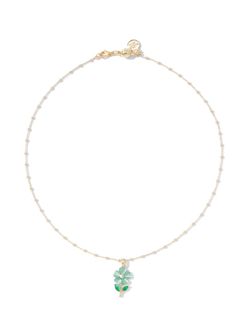 A Field Full Of Daisies Necklace - Gold Eden