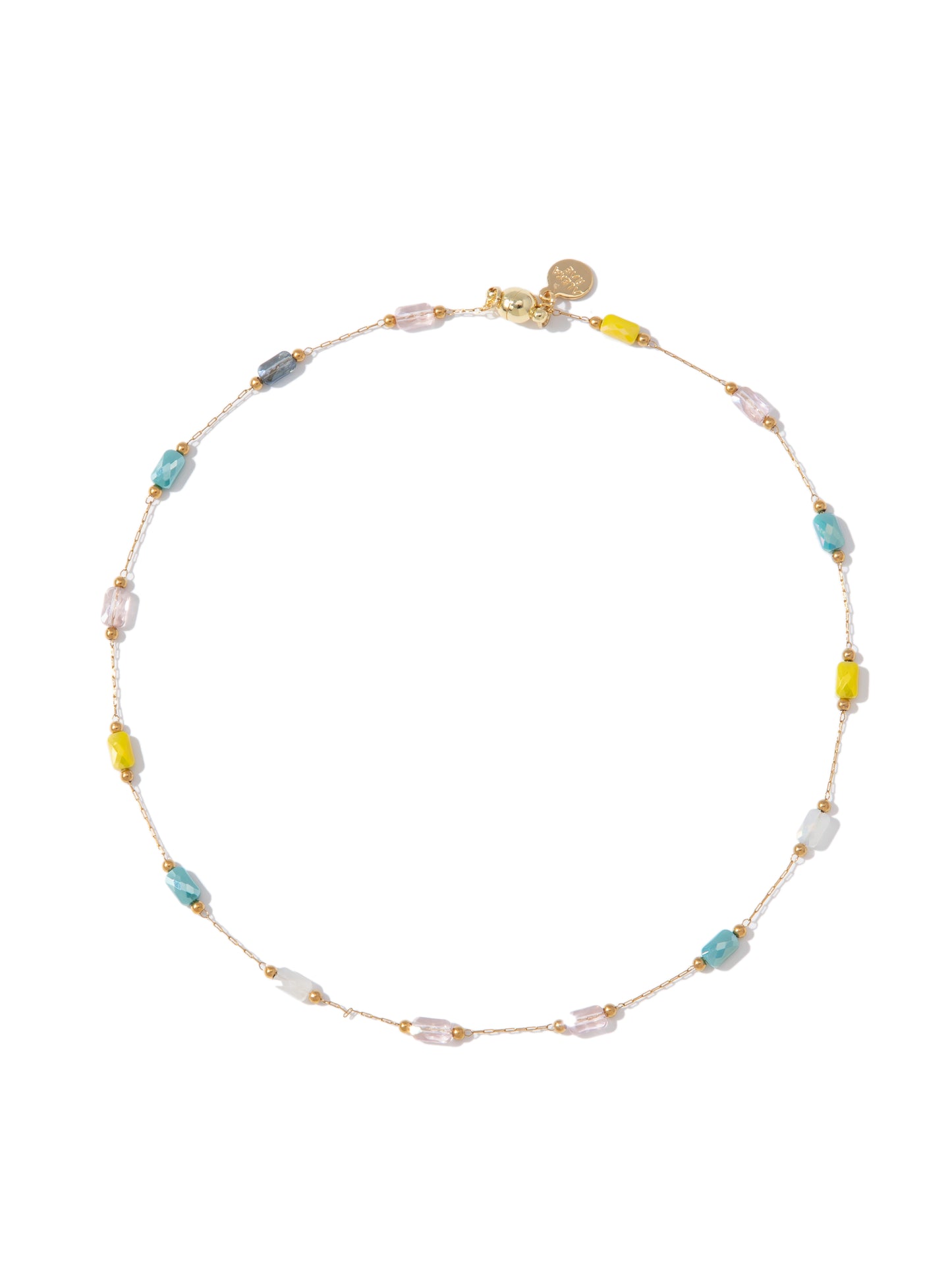 Aura Moon Necklace - Gold Dream
