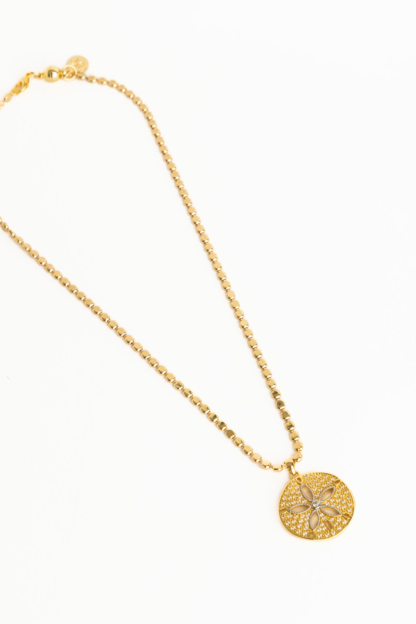 Sand Dollar Necklace - 2 Colors!