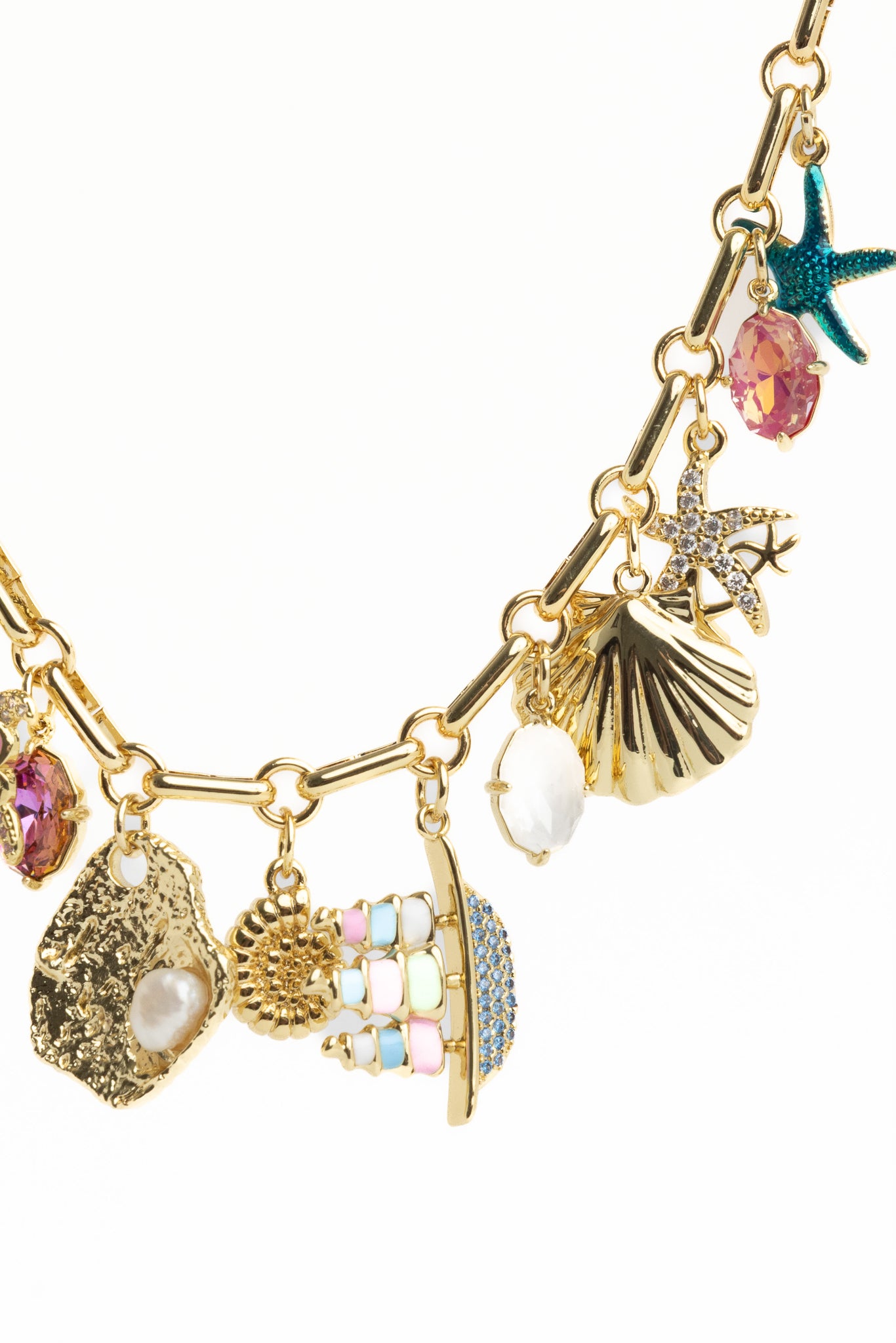 Meet Me At The Sandbar Necklace - Gold