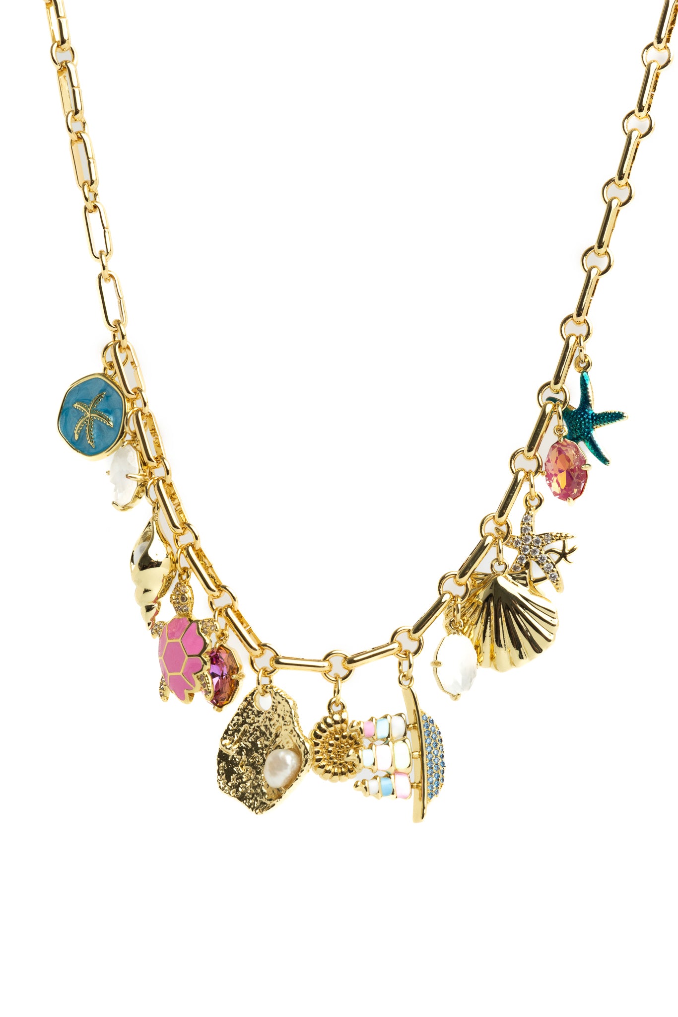 Meet Me At The Sandbar Necklace - Gold