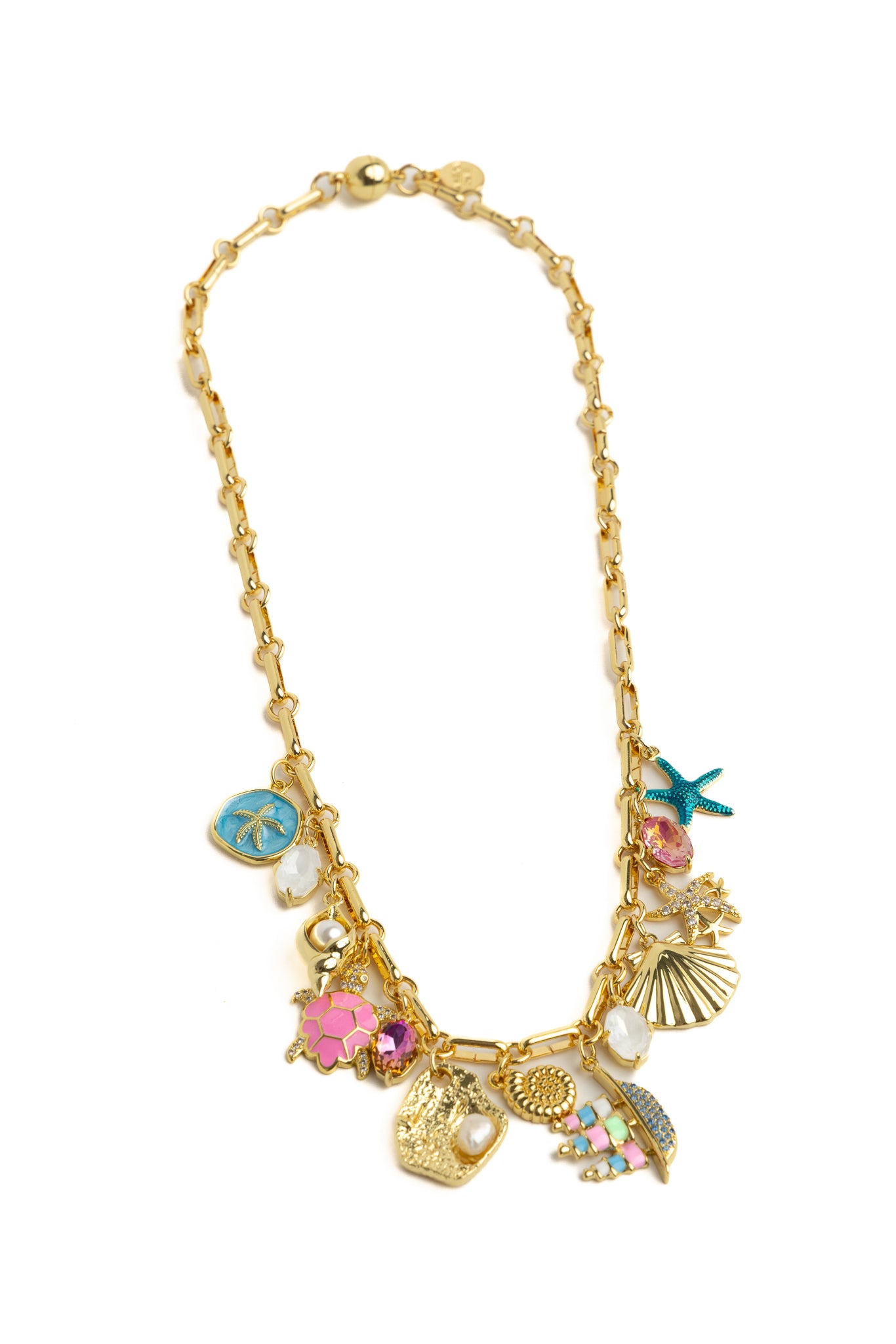 Meet Me At The Sandbar Necklace - Gold