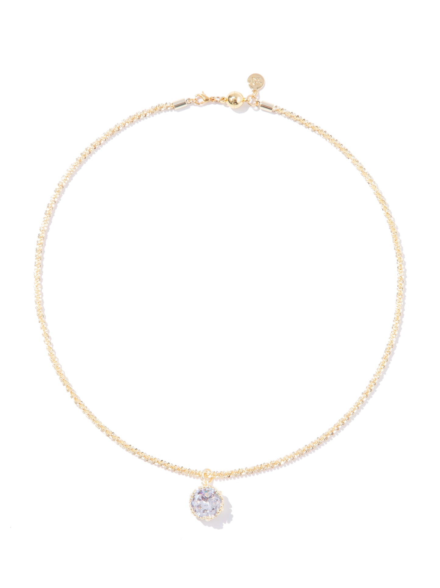 Betty James Necklace - Metallic Moonlight