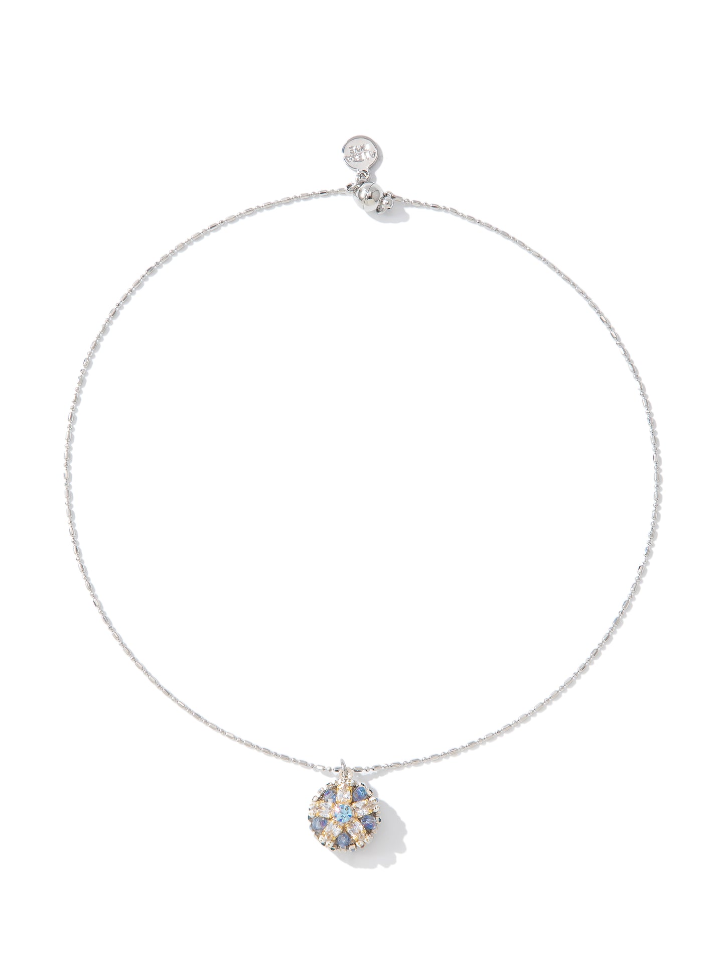 Bluebelle Necklace - Silver Bluebelle