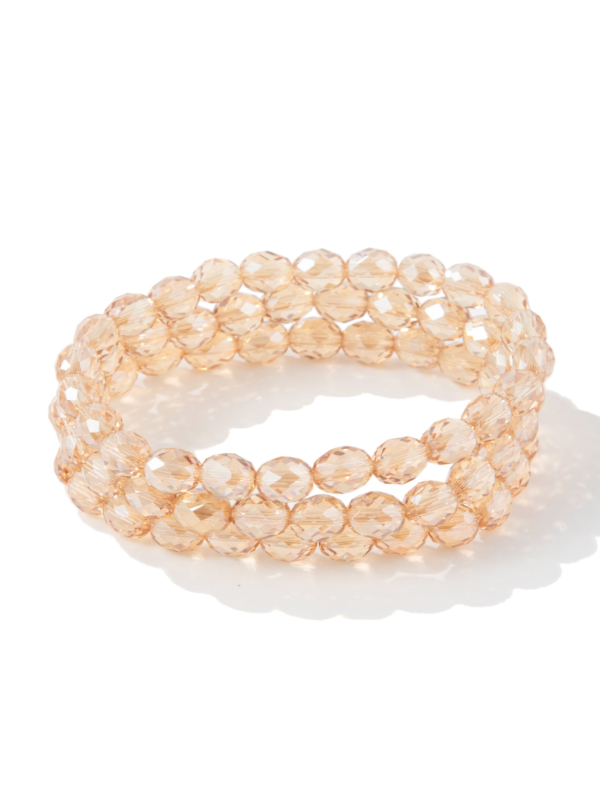 Candice Bracelet Set - Champagne