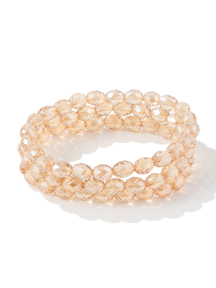 Candice Bracelet Set - Champagne