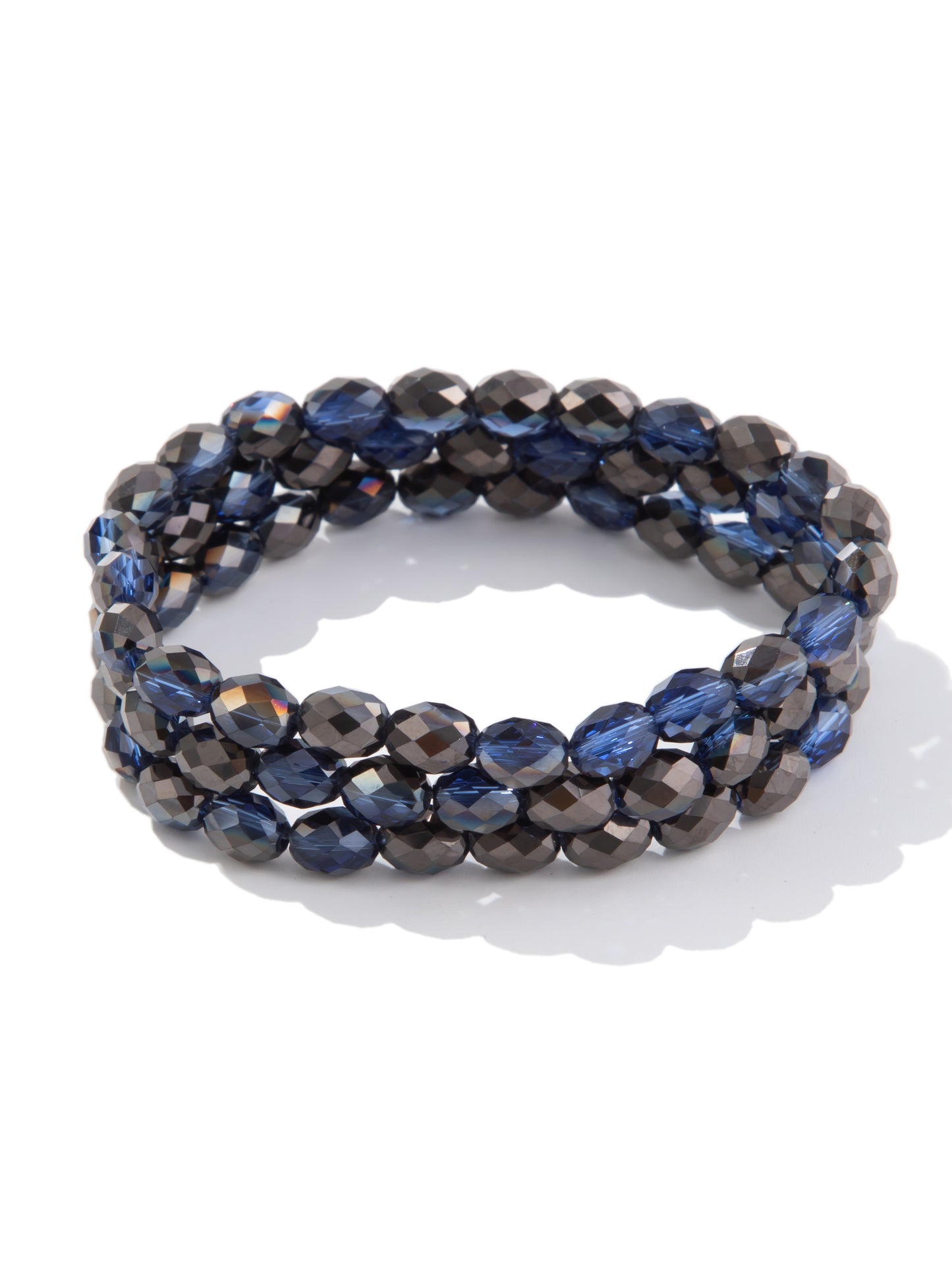 Candice Bracelet Set - Midnight Blue