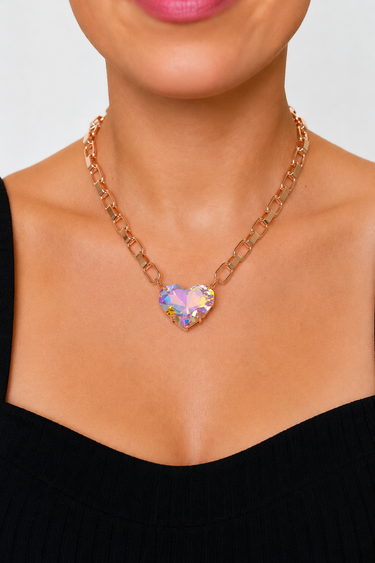 Summer Love Necklace - Light Rose Gold