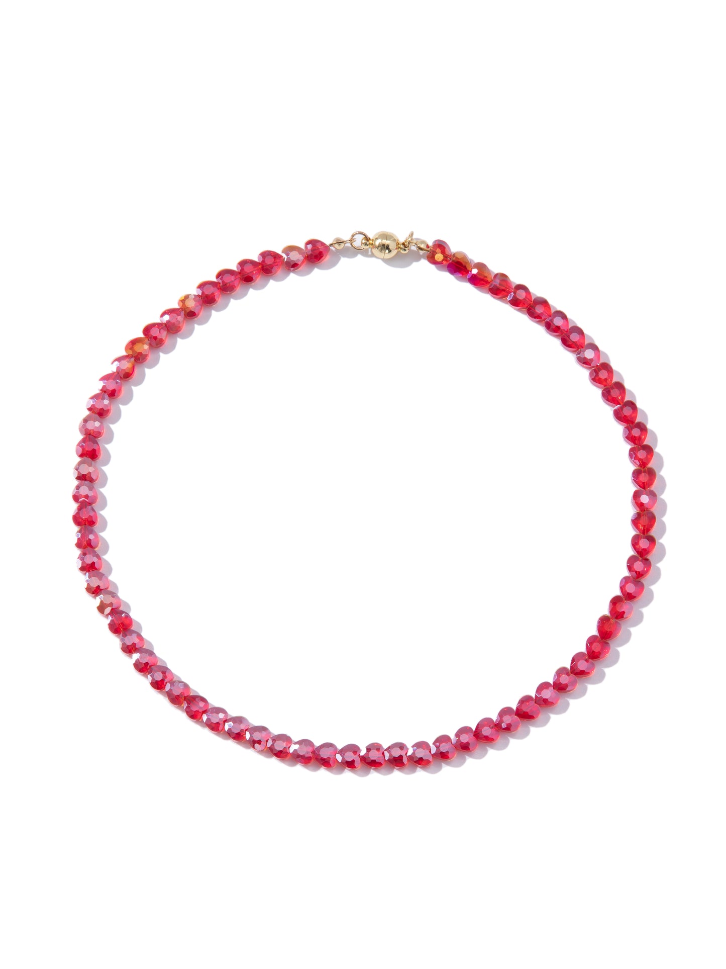 Christmas Kiss Necklace - Ruby Kiss