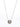 Crystal Glow Round Necklace - Linen
