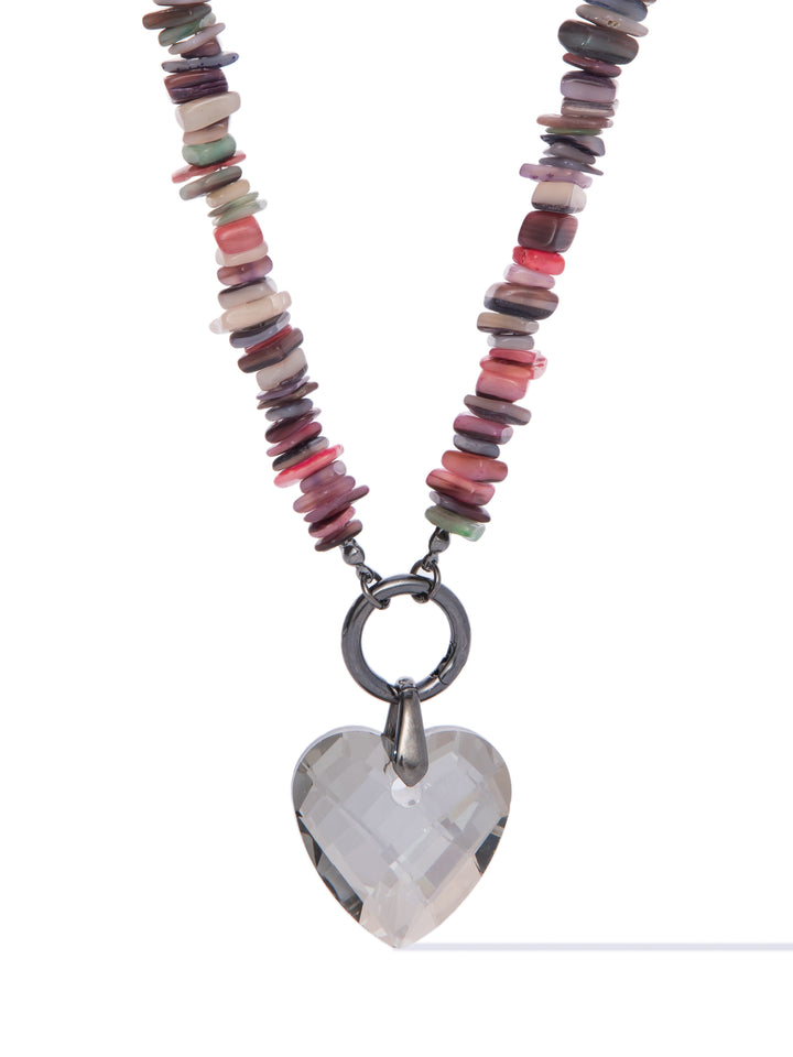 Crystal Heart Necklace - Seamoon