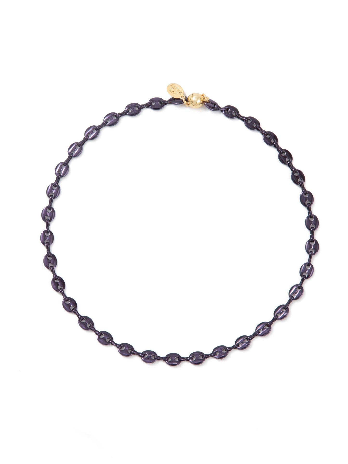 Midi Alaia Necklace - Liquid Metallic Eclipse