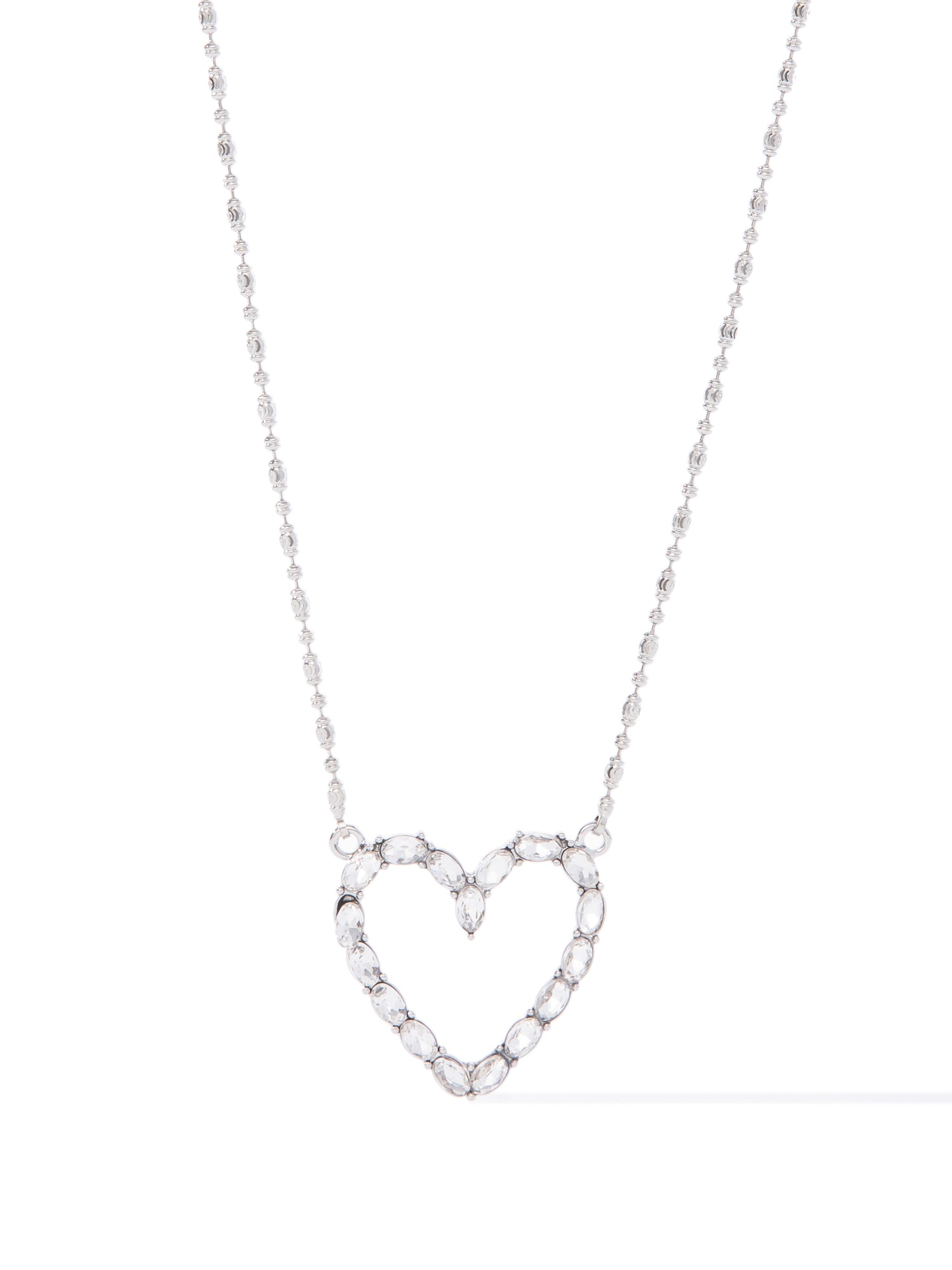 Love Rush Necklace - Liquid Metallic Pearl White