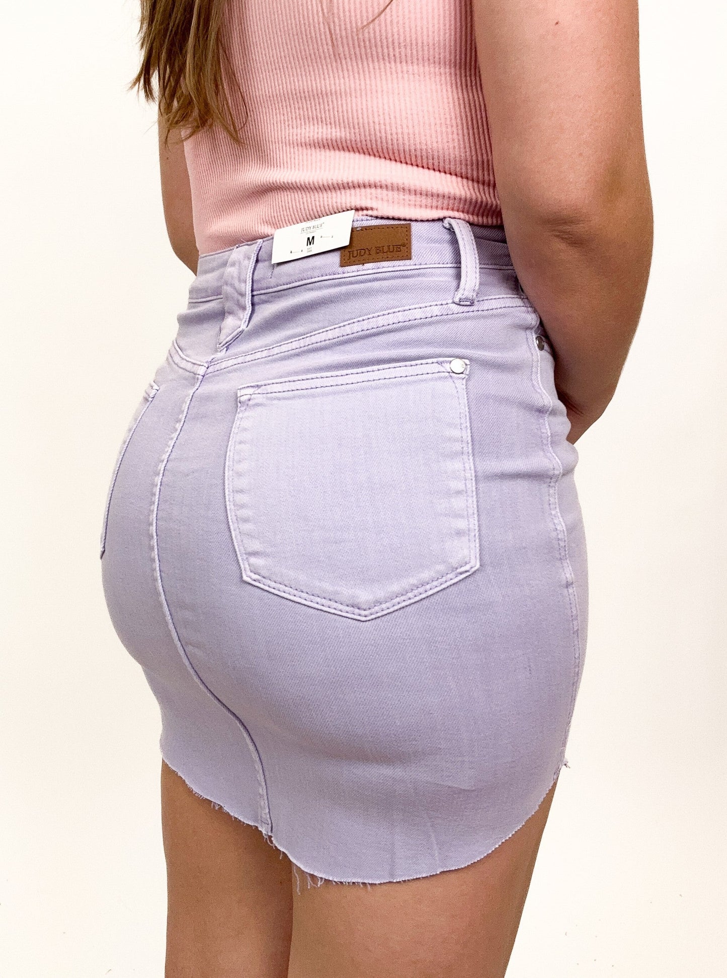 Judy Blue High Waist Hem Skirt