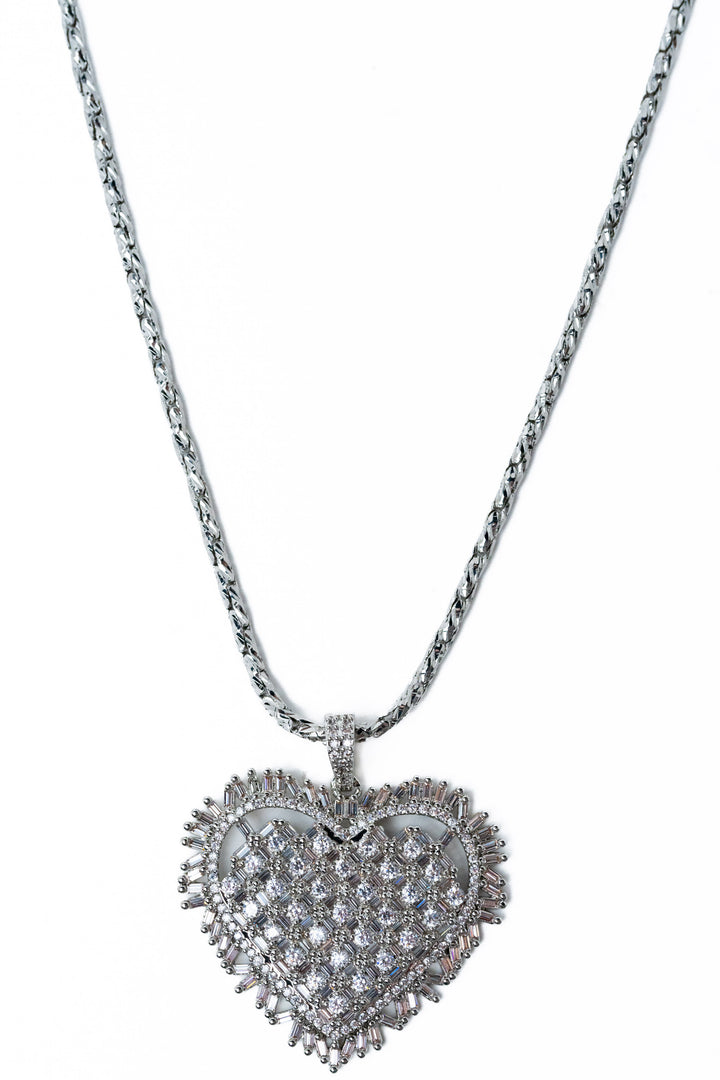 In My Heart Necklace - Silver