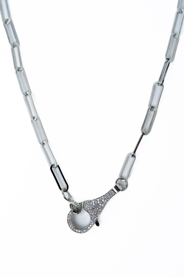 Locked In Necklace - Silver