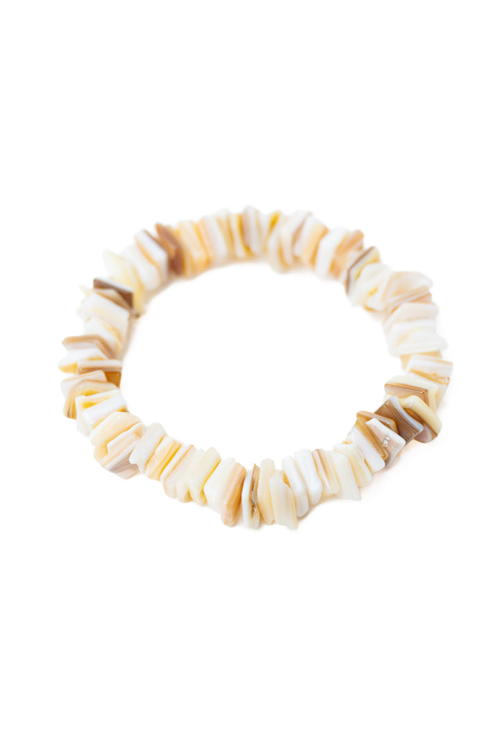 Crystal Heart Bracelet - Sandstone