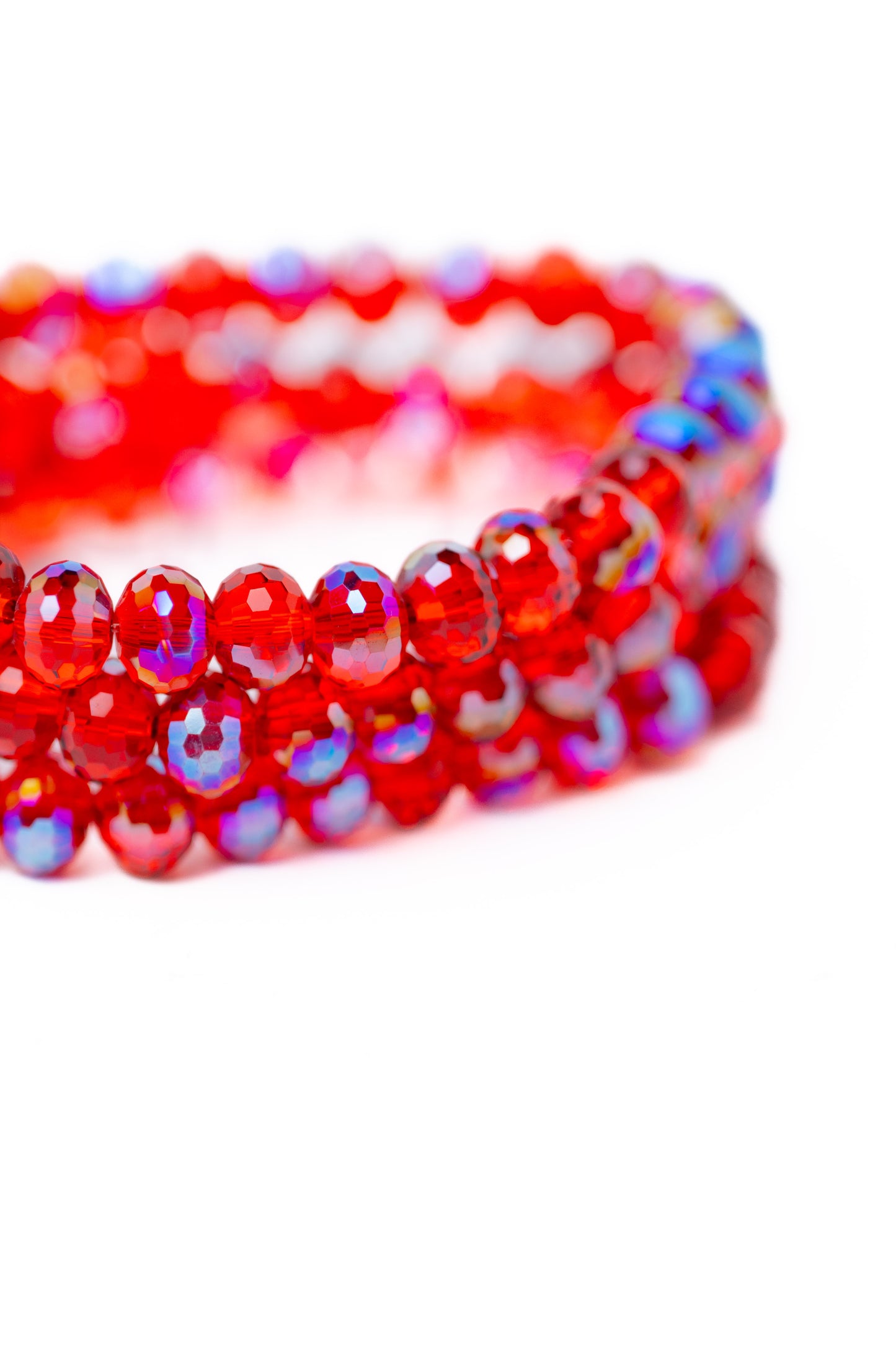 Lyla Ray Bracelet Set - Ruby Storm