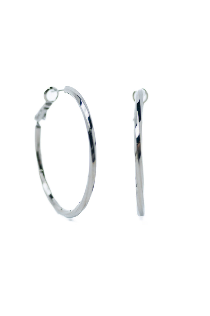 Sierra Earrings - Gunmetal