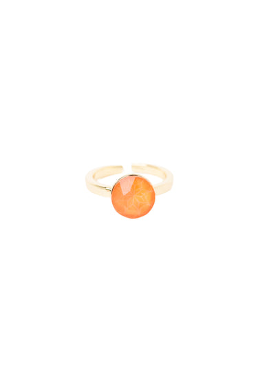 Lucy In The Sky Ring - Neon Coral