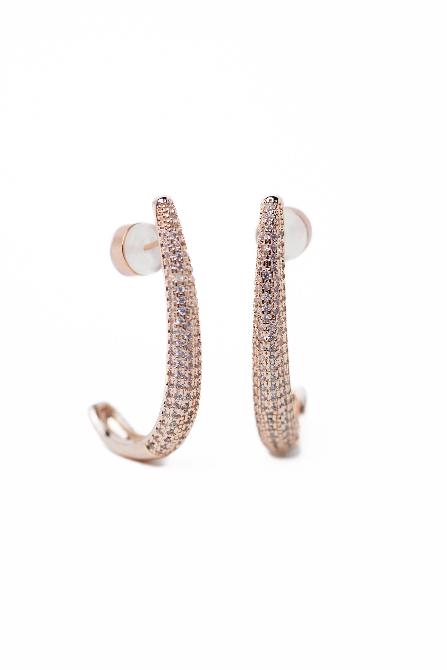 Dancing Queen Earrings - Toffee Rose