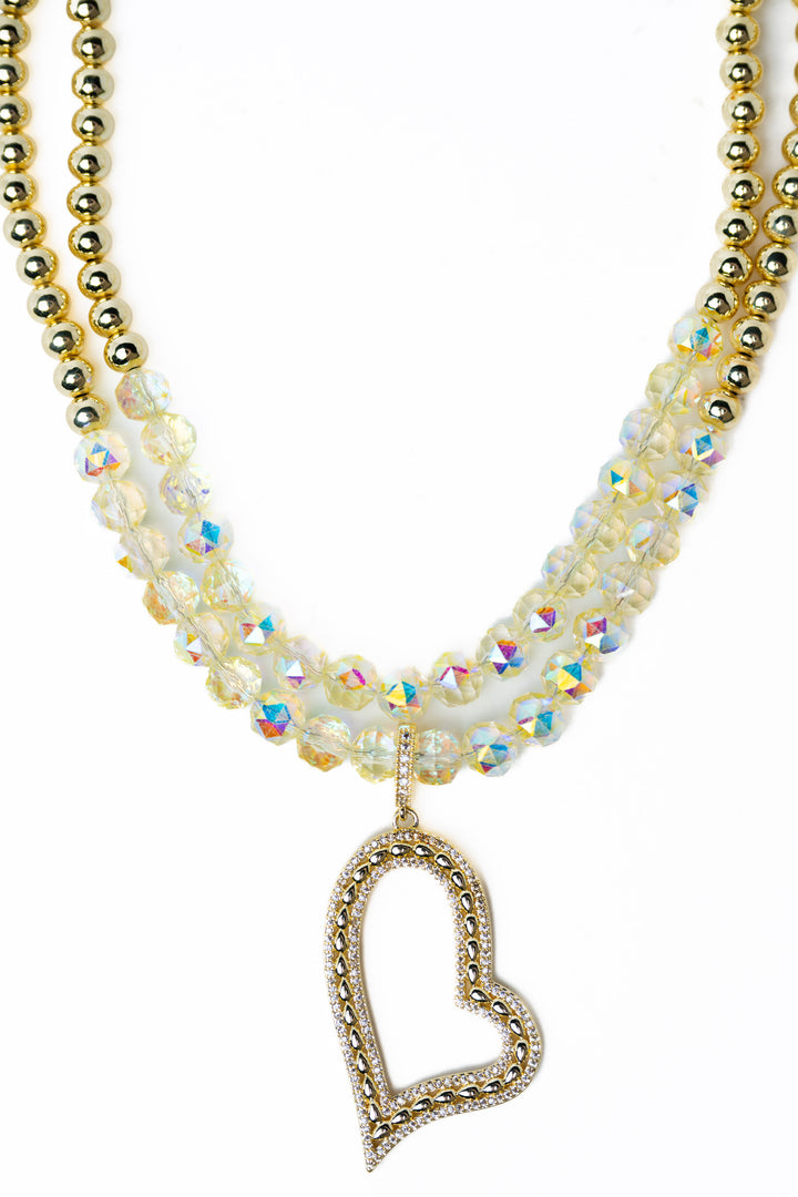 Romance Glow Necklace - Moonlight