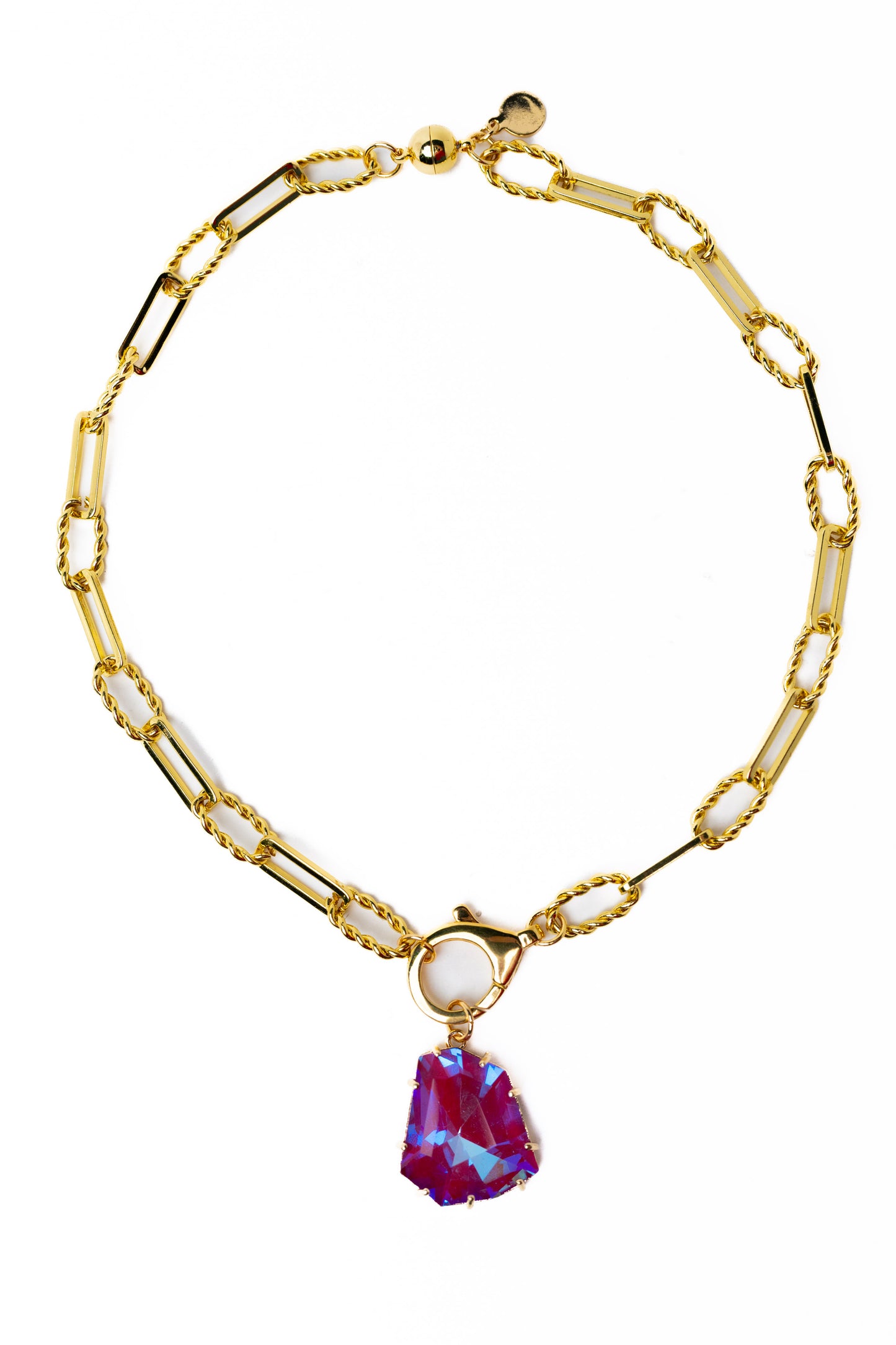 Anastasia Necklace - Gold Wildflower