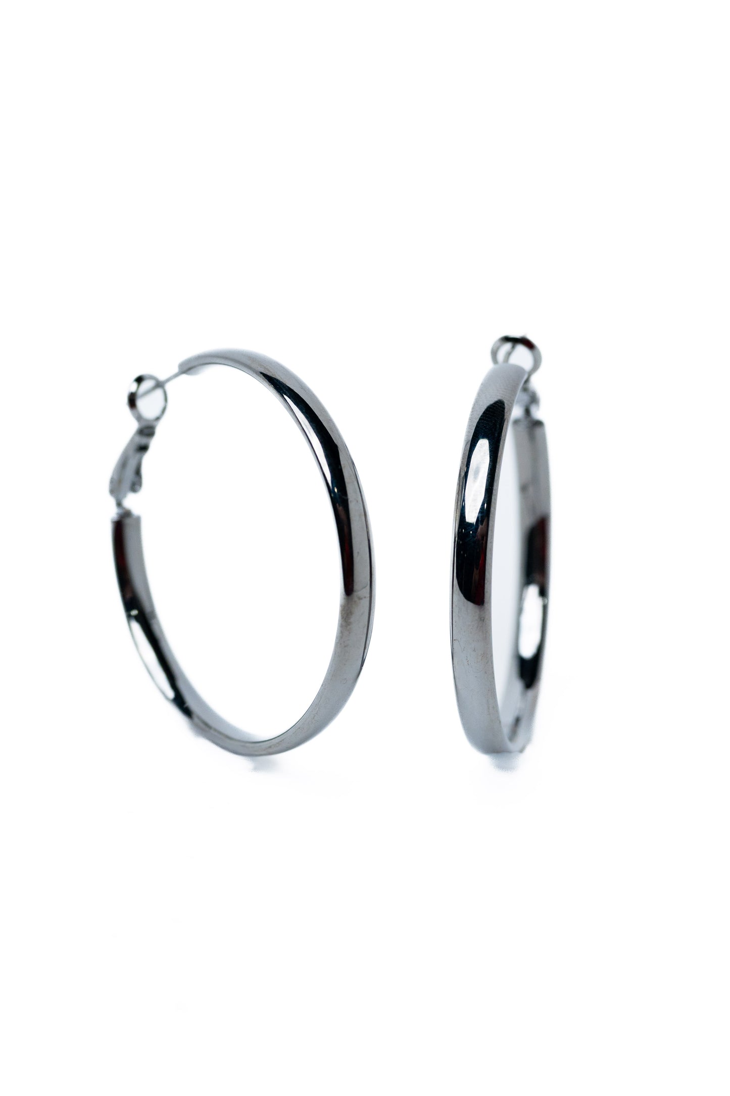 Sky High Hopes Earrings - Gunmetal