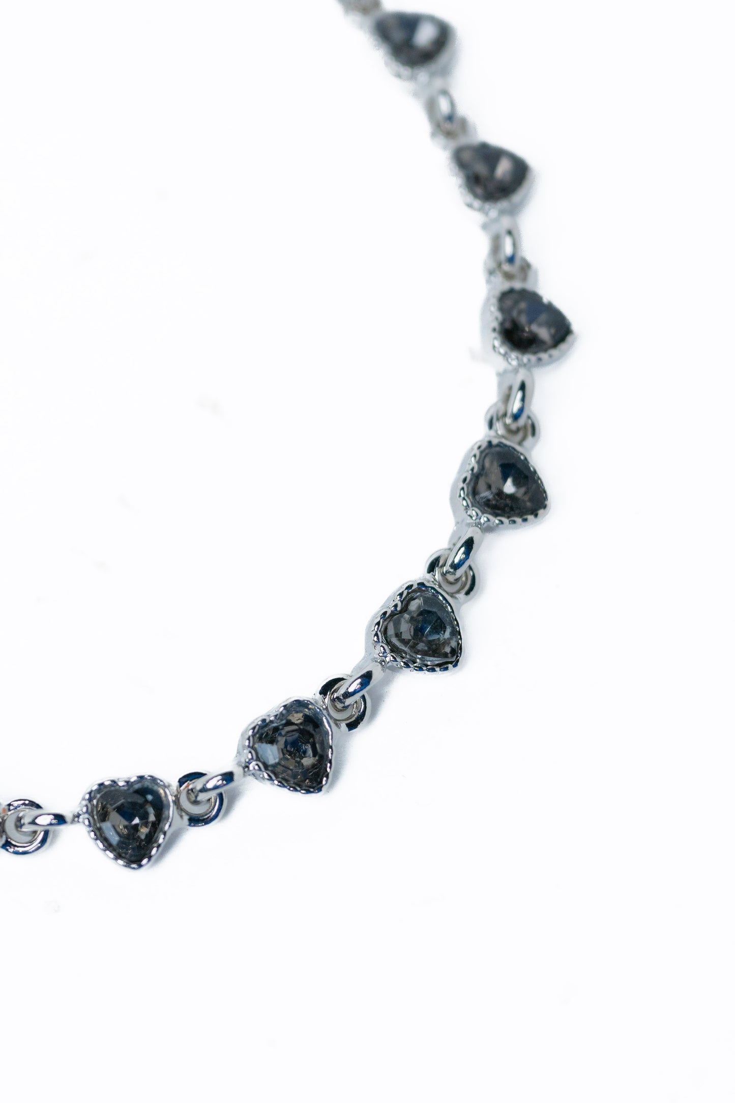 Burning Love Bracelet - Silver Smokey