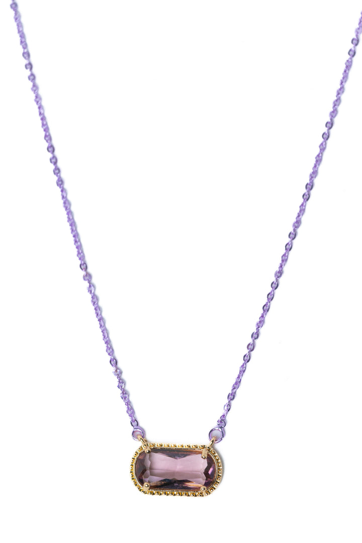 Anne Necklace - Lilac Mist